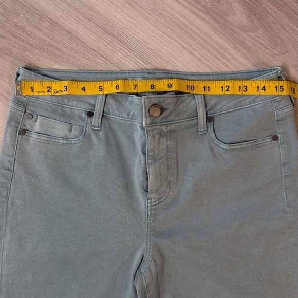 Liverpool Jeans Company Relaxed Ankle Skinny Jeans Slate Blue Women Size 8 - Picture 5 of 11